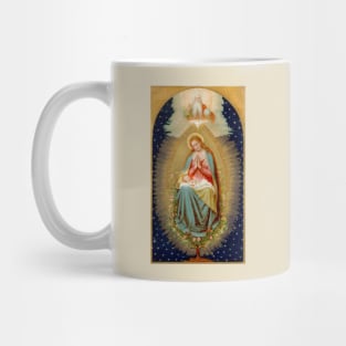 Blessed Virgin Mary Root of Jesse Holy Card Mug